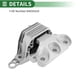 thumbnail image 5 of Soporte de Motor Unique Bargains, Montaje de Motor, para Chevrolet Malibu 2016-2022, No.84034329, Tono Plateado, 5 of 6