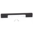 thumbnail image 2 of Tirador de puerta de aleación de aluminio, tirador largo y moderno para cajón de gabinete, negro (224mm), 2 of 8