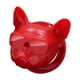 thumbnail image 2 of Cubierta del botón de arranque del coche Cómodo tacto Forma linda Accesorios de encendido interior del automóvil Universal para vehículo Rojo Jadeshay A, 2 of 8
