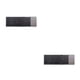 thumbnail image 1 of Teclado plegable Injueey teclado inalámbrico recargable para computadora portátil Teclados de escritorio Suministros de computadora Negro 2piezas, 1 of 6
