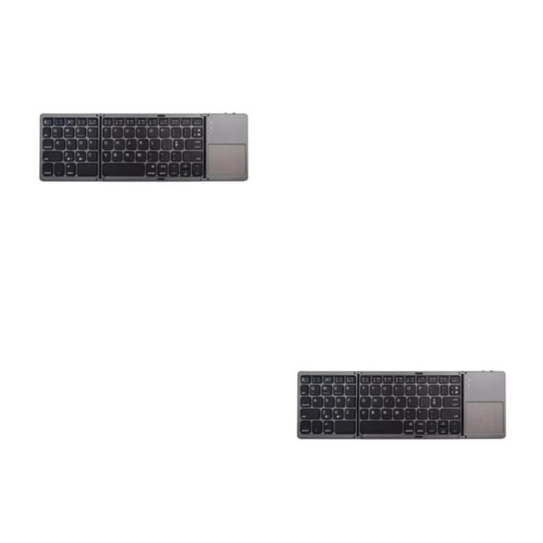 Teclado plegable Seitruly inalámbricos recargables ABS