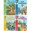 Smart Alec (1st Grade) Four Pack Learning Series, Includes: Writing, Math Readiness, Reading Readiness, Math Word Problems, Developed by teachers in.., By Edgeucational Publishing