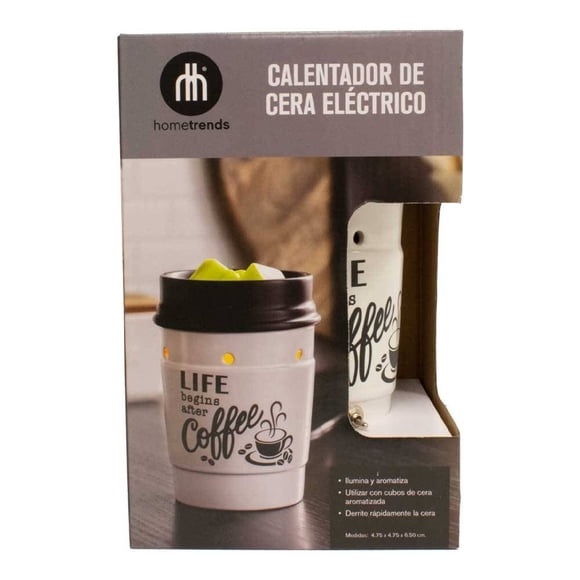 Calentador de Cera Home Trends Eléctrico Blanco