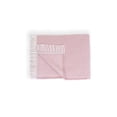 thumbnail image 3 of Pink and White Dreamy Soft Herringbone Throw Blanket, 3 of 5
