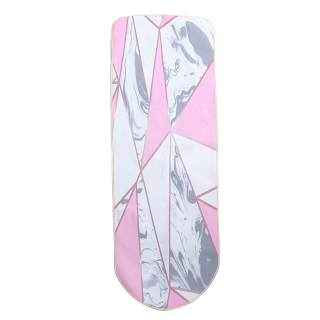 MasteelfCA Fashion Dacron Wide Large Marble Pattern Digital Printing Ironing Board Cover high Quality(Pink)