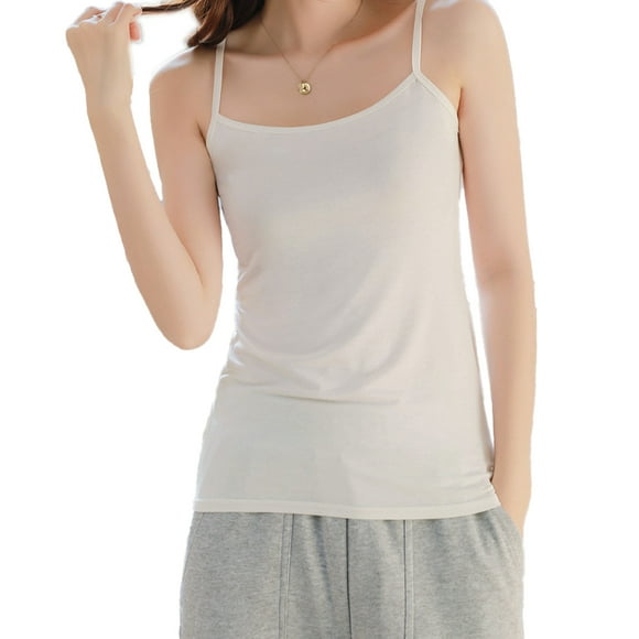 Women's Camisole Tank Top with Built-in Shelf Bra