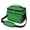 Green and Black, variant on Black and White Checkered Pattern Insulated Lunch Box for Women Men, Medium Leakproof Cooler Bag with Adjustable Strap, 10"x6.7"x8"