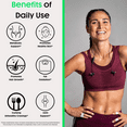 thumbnail image 3 of Nuray Collagen Capsules with Green Tea, 5 Types Collagen for Hair Skin Nails & Joint Support, Daily Wellness, 60 Count, 3 of 7