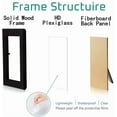 thumbnail image 2 of Pazlog 3.5X5 Picture Frames Made Of Solid Wood And High Definition Plexiglass, 2 of 6