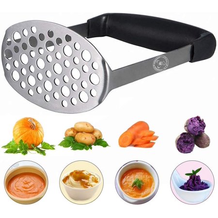 

Baby food fruit and vegetable masher potato masher (black)