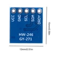 thumbnail image 3 of Sensor magnetómetro de brújula de eje GY-271 3 campo magnético HMC5883L (Chip ordinario), 3 of 4