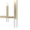 thumbnail image 5 of Hunter - Sunjai 9-light Alturas Gold, Extra Large Chandelier, Dimmable, Formal Style, Candle Shaped, for Bedrooms, Dining, Living Rooms - 19521, 5 of 8