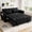 Black, variant on ShiKeyi 54" Corduroy Convertible Sofa Bed, 3 in 1 Pull Out Sleeper Sofa, Loveseat Couch with Storage Pocket, Dark Gray