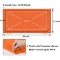 thumbnail image 2 of 36" Griddle Silicone Mat for stone 36/30/28 Inch, Food Grade Grill Protective Mat Overall Product Dimensions Grill Protector Cover Cuttable and Customizable, 2 of 4