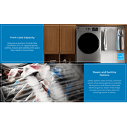 Kenmore 4.5 cu. ft. Front-Load Washer w/ Steam - White