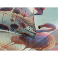 thumbnail image 3 of Ambesonne Flamingo Quilted Coverlet 3 Pcs, Blush Atmosphere Birds, King Size, Pale Pink Soft Blue, 3 of 4