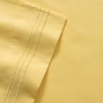 thumbnail image 2 of 1800 Series 4 Piece Deep Pocket Bedroom Bed Sheet Set Twin - Yellow, 2 of 2