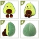 thumbnail image 3 of 12 Inch Snuggly Stuffed Avocado Fruit Soft Plush Toy Hugging Pillow Gifts for Kids, Girl, Boy, and Friends Christmas (12 In), 3 of 4