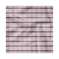 thumbnail image 1 of Geometric Decorative Satin Napkins Set of 4, Lady Fingers Biscuits Inspired Round Edged Dashes Lines Repeating Pattern, Square Fabric Party & Dinner Napkin, 12", Maroon and White, by Ambesonne, 1 of 2