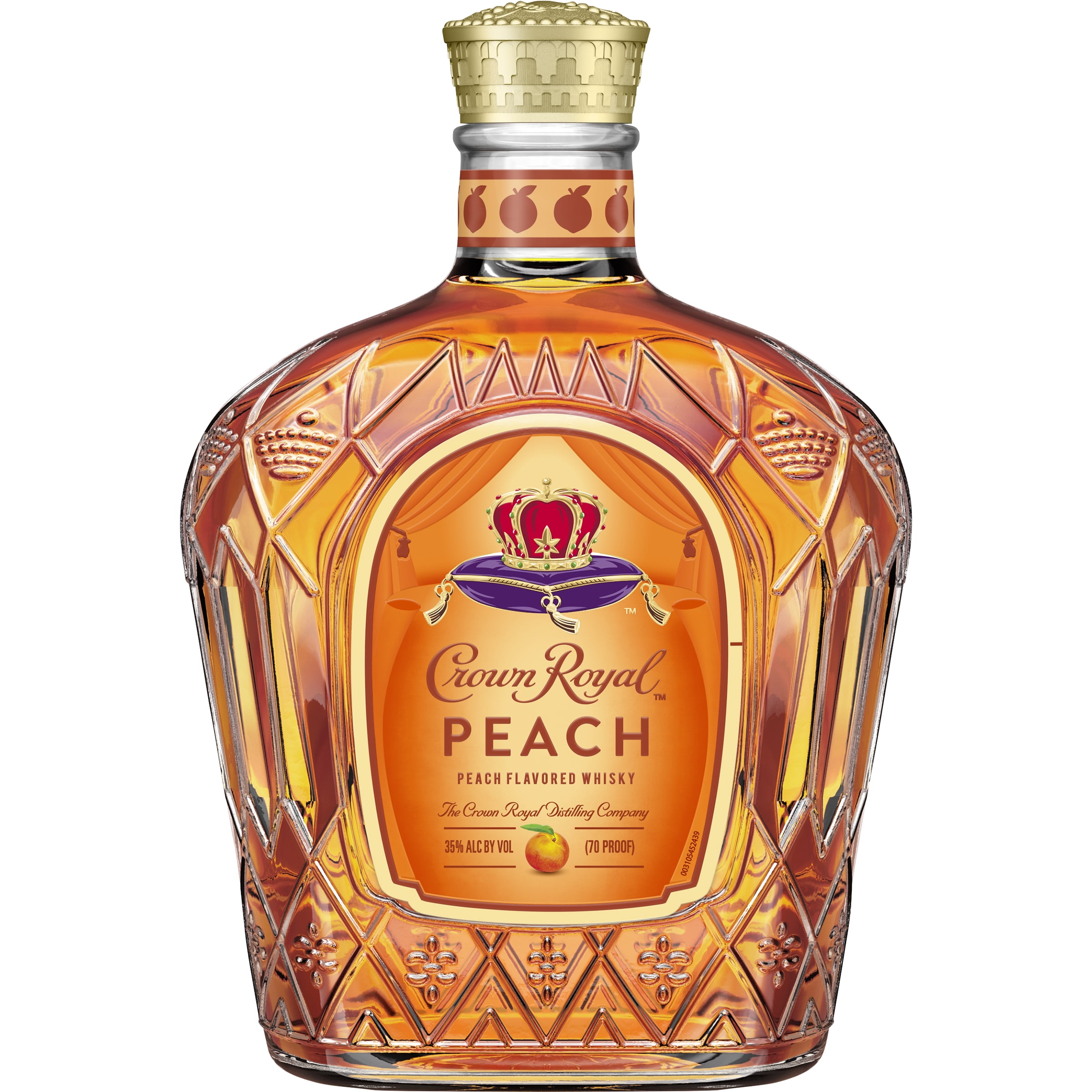 Crown Royal Peach Flavored Whisky, 750 mL (70 Proof) BrickSeek