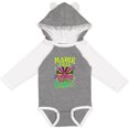 thumbnail image 3 of Inktastic Mardi Gras for Girls Girls Long Sleeve Baby Bodysuit, 3 of 5