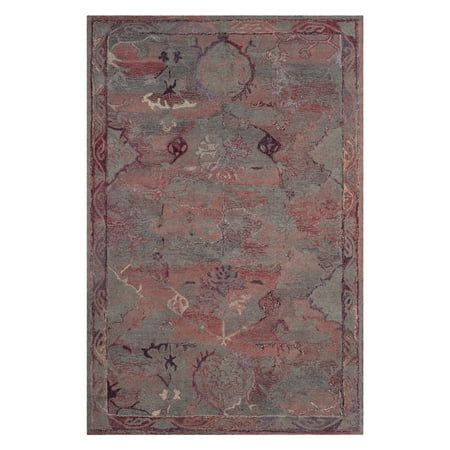 Antique Oushak Rug - Safavieh Vintage Oushak Gaurss Hand-Tufted Area Rug or Runner, Red