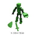 thumbnail image 2 of Isvgxsz Clearance Action Figure 3D Printed Multi-Jointed Movable Lucky 13 Fully Articulated Action Figure Dummy 13 Robotic Toy Robot Action Figure for DIY Gift Valentine's Birthday, 2 of 5