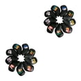 thumbnail image 3 of Greeniant 9Pcs Golf Iron Headcover Set Golf Club Cover Sleeve Head for Outdoor Sports Negro 2piezas, 3 of 6