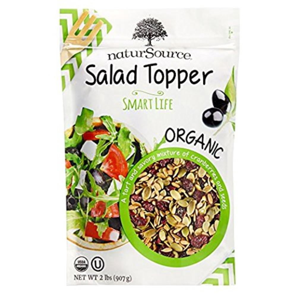 (2 PACK) Organic Salad Topper Smart Life 2LBS Each Releasable Bag, Organic Salad Topper Smart Life enhances your salads with the simple goodness of.., By NaturSource