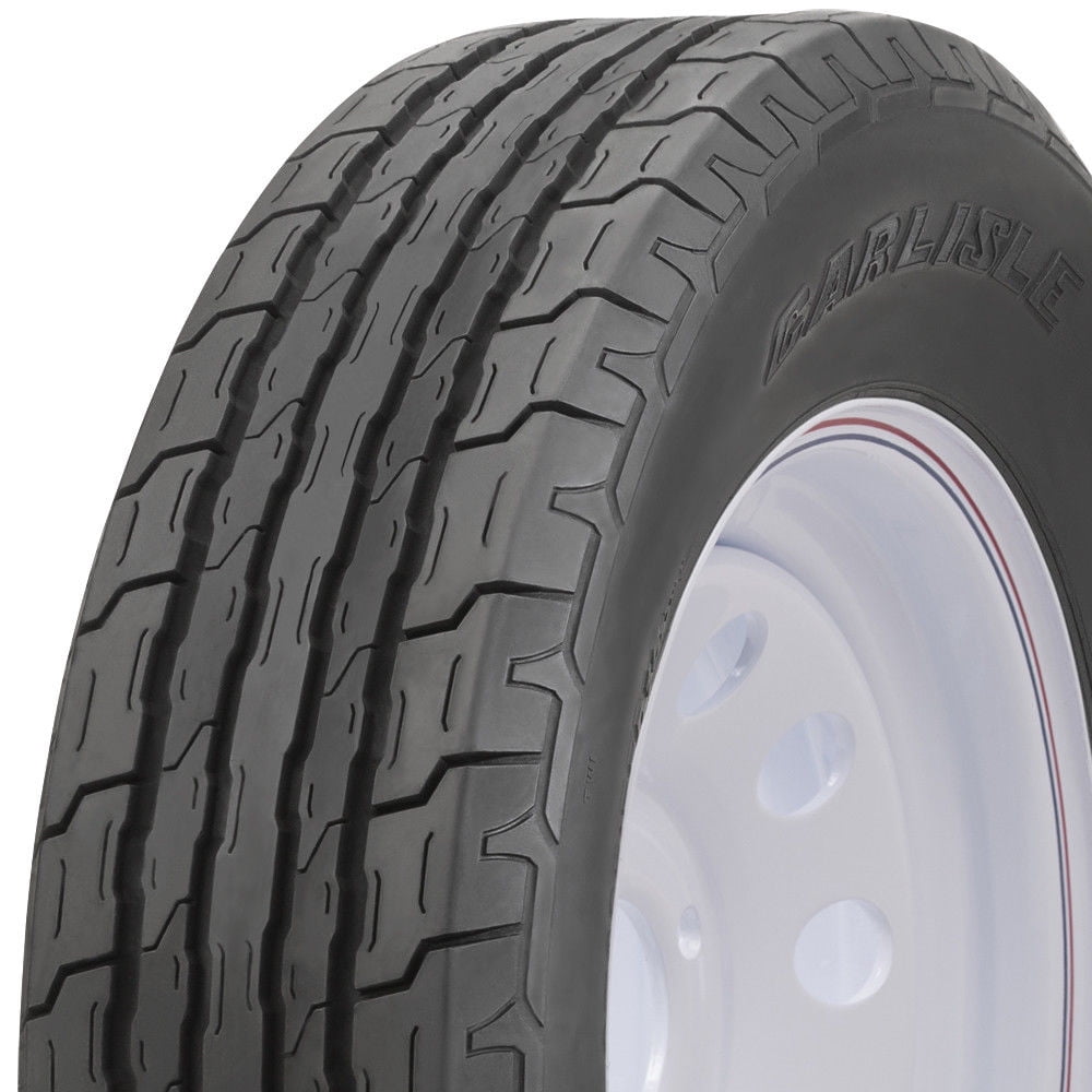 Set of 4 Carlisle Sport Trail Bias Trailer Tires 5708 LRB 4PLY Rated