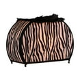 thumbnail image 4 of Ore International 11.75" in ZEBRA ANIMAL PRINT PURSE w/ BLACK FAUX HANDLE TABLE LAMP, 4 of 4