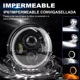 thumbnail image 5 of Faros Led H4 7 Redondo Jeep Vocho Auto Moto Ojos De Ángel, 5 of 8