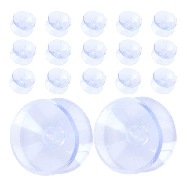 20 almohadillas antideslizantes para mesas de vidrio, separadores de mesa de vidrio, ventosas, almohadillas antideslizantes de doble cara.