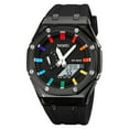 thumbnail image 3 of SKMEI Dual Display Digital Watch with 50M Waterproof, World Time, Backlight, Daily Alarms, Countdown Timer, and Date Display for Enhanced Time Management., 3 of 7