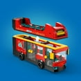 thumbnail image 3 of LEGO City Red Double-Decker Sightseeing Bus Toy, Vehicle Set for Kids, London Bus, Birthday Gift for 7 Year Olds and Up, Double-Decker Bus Toy, Includes 5 Characters, a Baby, and Stroller, 60407, 3 of 5