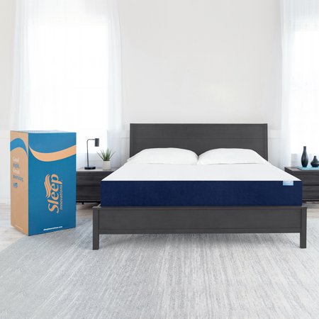 Sleep Innovations Marley 10-inch Cooling Gel Memory Foam Mattress, California King, Bed in