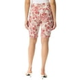 thumbnail image 2 of Gloria Vanderbilt Swan Series Women's High Rise Amanda Bermuda, 11" Inseam, Sizes 6-18, 2 of 2