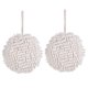 thumbnail image 4 of sweethay Toalla de limpieza de manos colgante en forma de bola de cocina Toallas de secado de felpa lavables Toallas de baño suaves absorbentes de agua Blanco 1 Pc sweethay HA011775-01, 4 of 8
