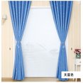 thumbnail image 4 of Cortina de ventana Sunnimix Panel Pura Ojal Decoración Habitación azul 100x250cm Cortina, 4 of 4