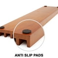 thumbnail image 5 of GSE Games & Sports Expert Set of 4 Wooden Domino & Playing Card Racks Trays Holders, Organizer for Mexican Train/Chicken Foot Dominoes Games and Card Games, 5 of 7