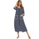 thumbnail image 3 of Sonducket Reemplazo de de noche de poliéster para mujer, cárdigan transpirable con cremallera de cuello redondo, de oficina para el Vestidos Azul oscuro XXL, 3 of 6