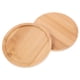 thumbnail image 2 of bandejas de madera para servir, redondas, rústicas, para comida, aperitivos y frutas., 2 of 7