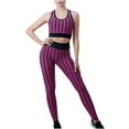thumbnail image 1 of Mujeres Acanalado Crop Tank Pantalones cortos de cintura alta Trajes de yoga Conjuntos Sartenes Top Traje de dos piezas Fridja  fhjkhfk457057, 1 of 6