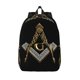 thumbnail image 1 of Mochila FYCFSLMY Master Mason Masonic Poliéster 40-45 cm Negra, 1 of 7