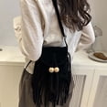 thumbnail image 7 of gcong Elegant Fringe Beaded Square Messenger Bag Versatile Crossbody Shoulder Handbag for Women Daily Use, 7 of 7