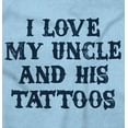 thumbnail image 2 of Love Uncle Tattoos Cute Rebellious Romper Boys or Girls Infant Baby Brisco Brands 18M, 2 of 6