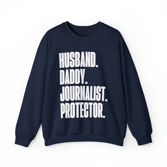 Journalist Dad Fathers Day Birthday Ideas Sweatshirt, Gifts, Crewneck