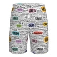 thumbnail image 6 of Naloa Hello Men's Beach Shorts, Surfing shorts, Swim trunks, Quick Dry Swim Trunks for Surfing Beach Fun - X-Large, 6 of 9