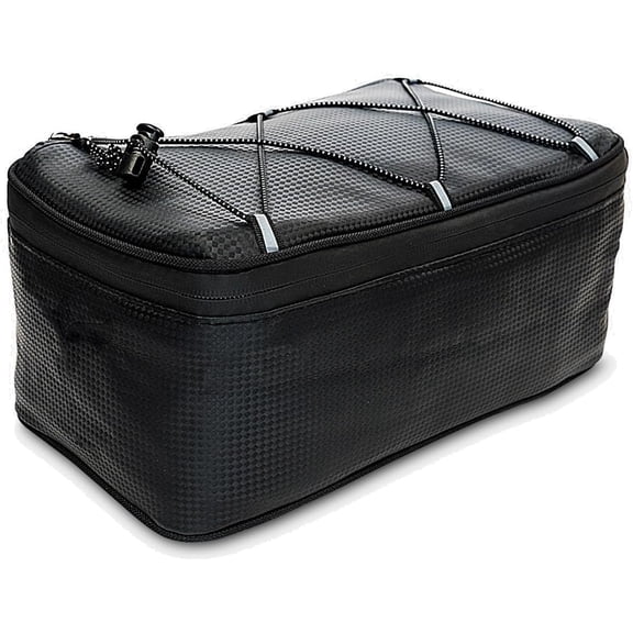 NGWE Bicycle Saddle Bag, Rear Luggage Rack, 7L Capacity Bicycle Trunk Bag Rear Bag Frame Accessories