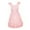 Rose, variante sur GROWTH TANK Tablier Rétro à Volants avec Poches avant, Mignon, pour la Cuisine, la Cuisson, le Nettoyage, la Maison, le Restaurant, les Fêtes Costumées, les Costumes de Soubrette, Rose Ajustable